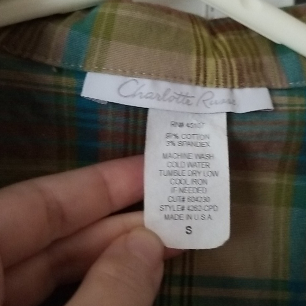 Charlotte Russe Cap Sleeve Blazer - Picture 4 of 5